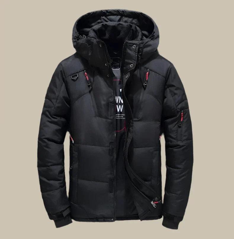 Veste d'hiver chaude Milan avec capuche