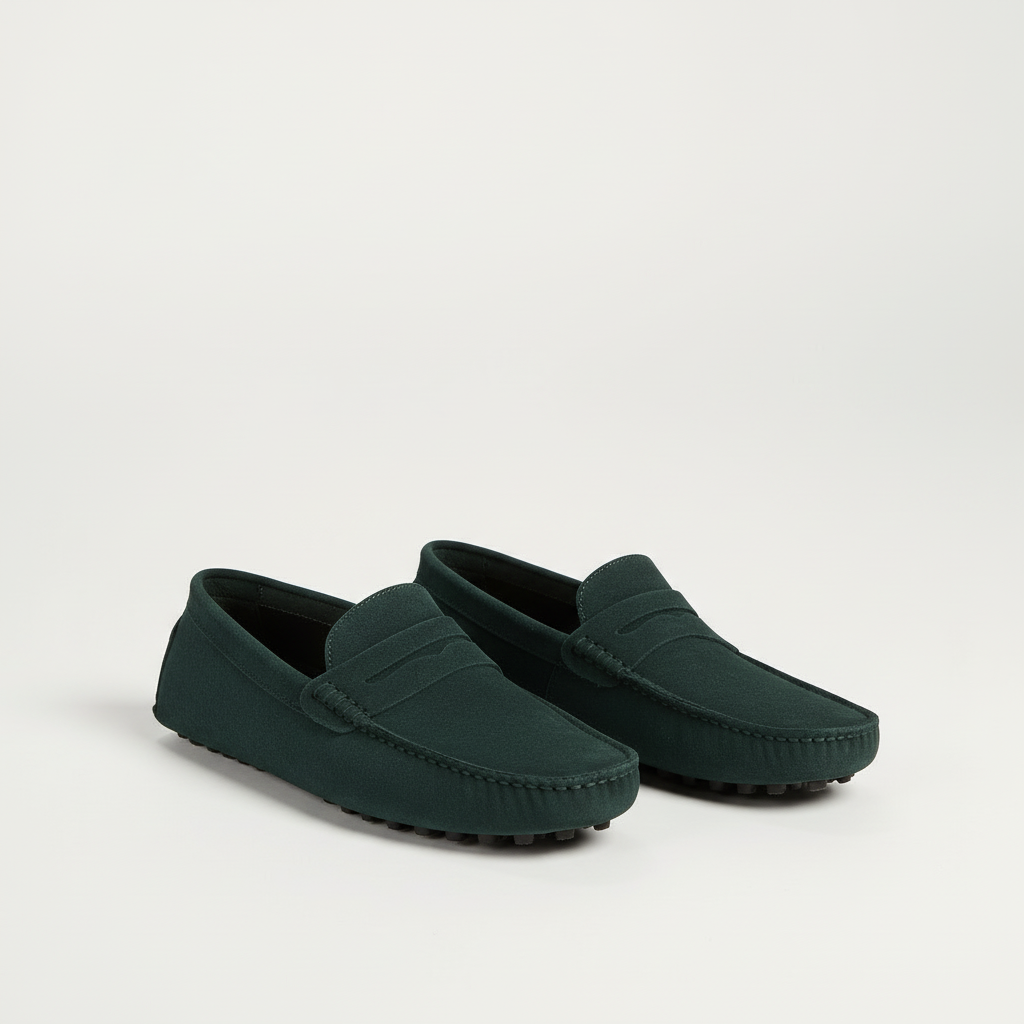 Abel | Mocasines italianos de hombre - Verde