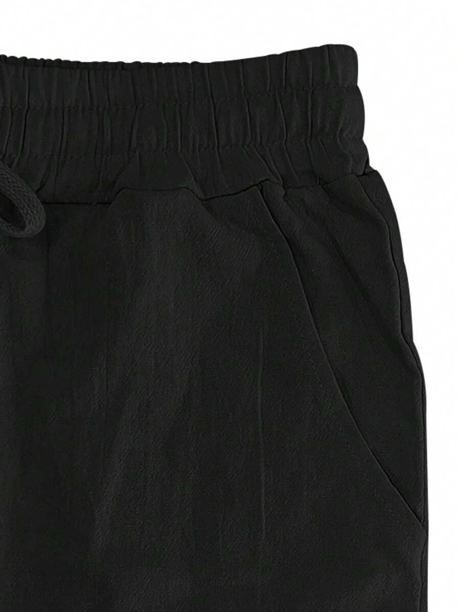 Adrián | Pantalón de lino de hombre con cordón - view 15