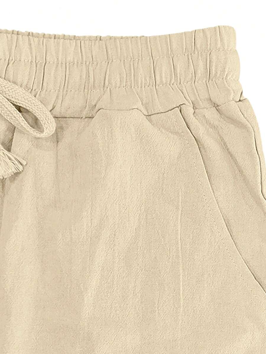 Adrián | Pantalón de lino de hombre con cordón - view 20