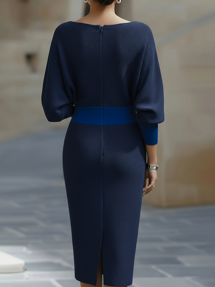 Amelia | Vestido de punto midi de mujer - foto 10