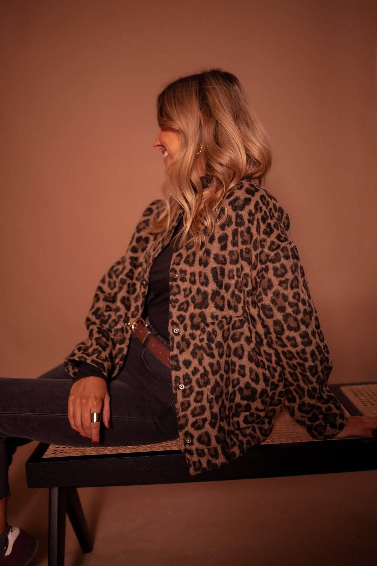 Berta | Chaqueta de mujer leopardo para entretiempo - foto 3
