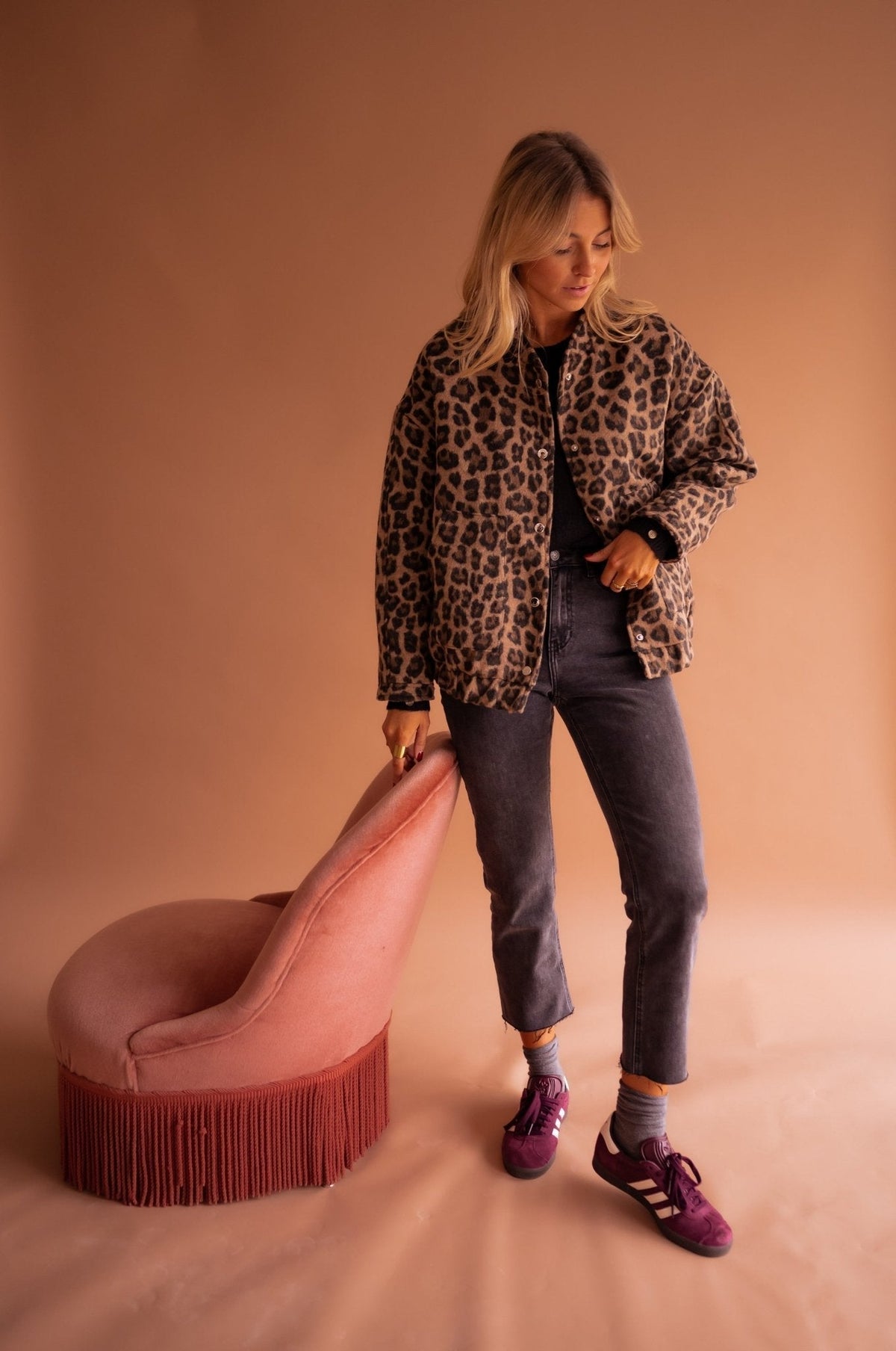 Berta | Chaqueta de mujer leopardo para entretiempo - foto 5