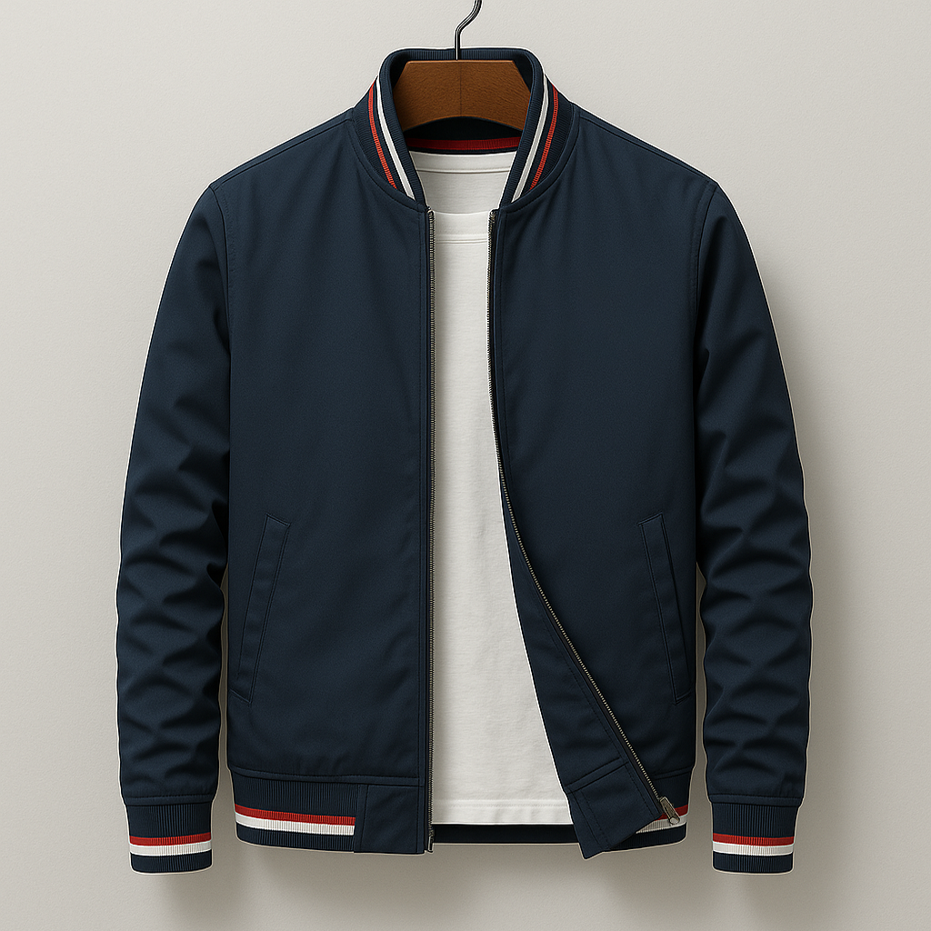Bruno | Chaqueta bomber de hombre - Azul