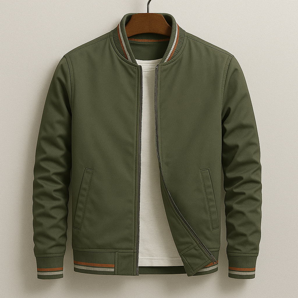 Bruno | Chaqueta bomber de hombre - Verde