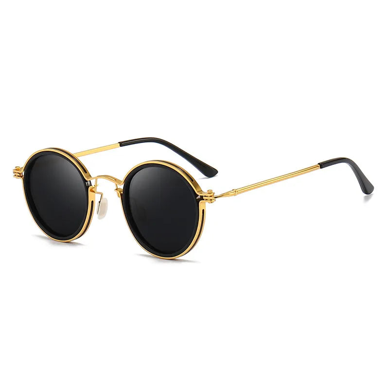 César | Gafas de sol redondas de montura metálica - view 7