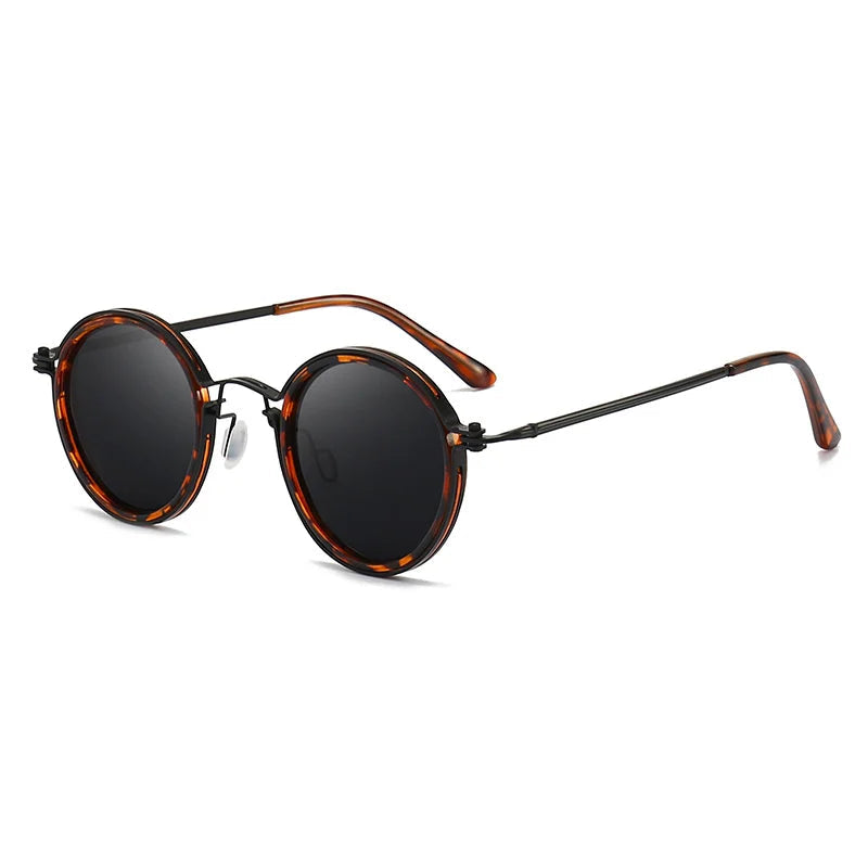 César | Gafas de sol redondas de montura metálica - view 8