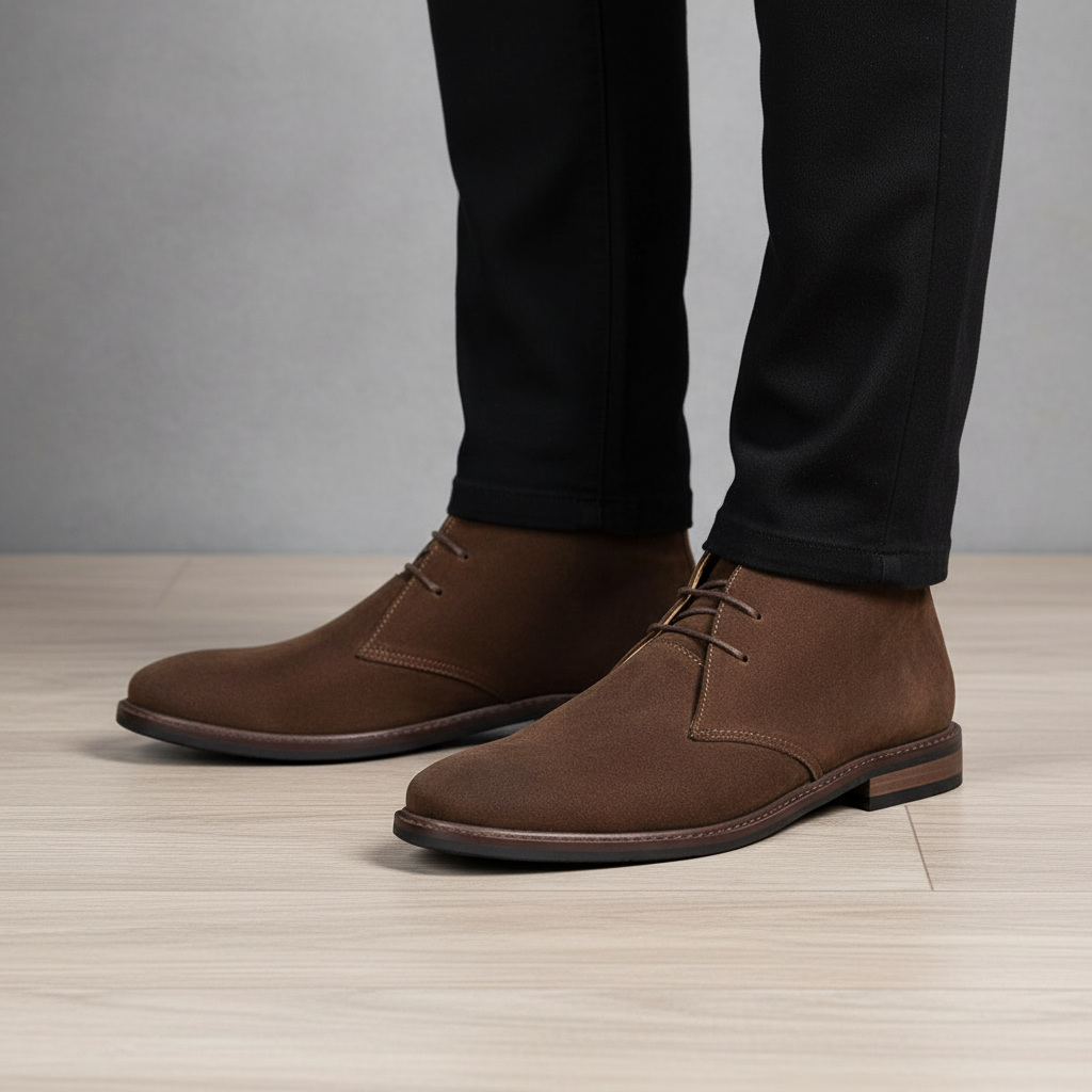 Daniel | Botas desert de piel de hombre - foto 7