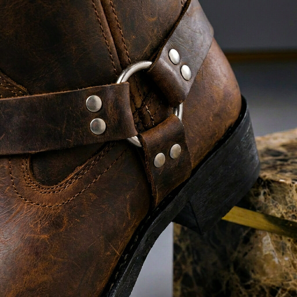 Darío | Botas cowboy de hombre de cuero - foto 6