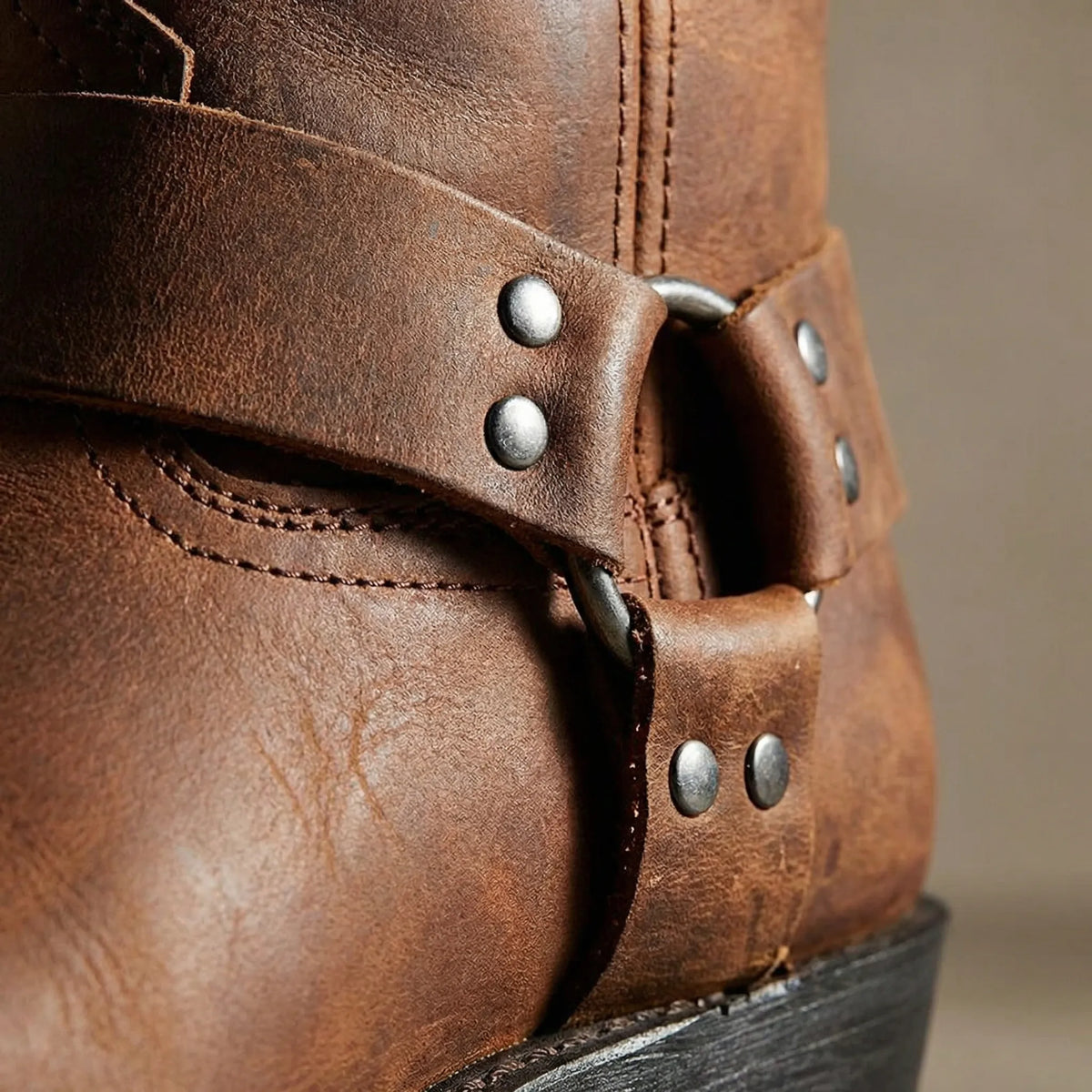 Germán | Botas de piel de hombre estilo western - foto 5