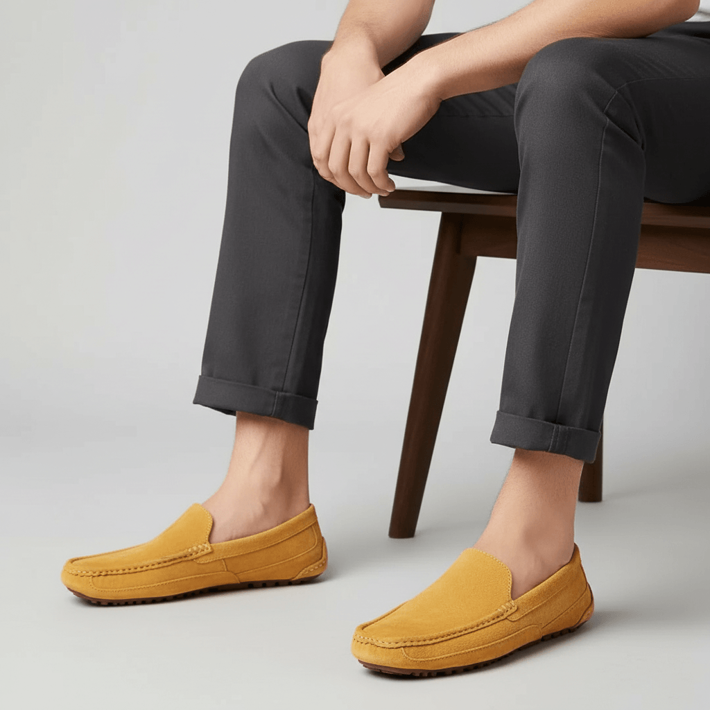 Héctor | Mocasines de ante de hombre - view 5