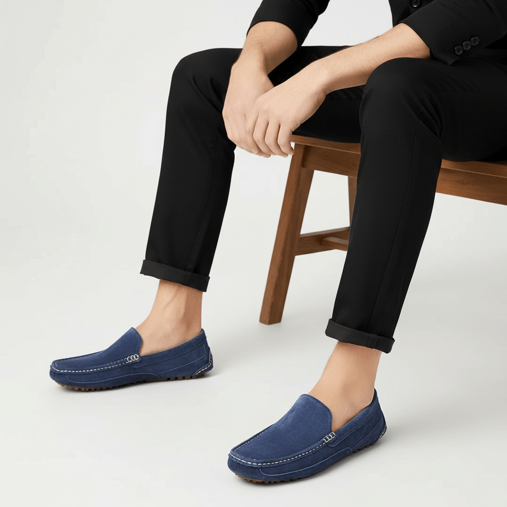 Héctor | Mocasines de ante de hombre - view 6