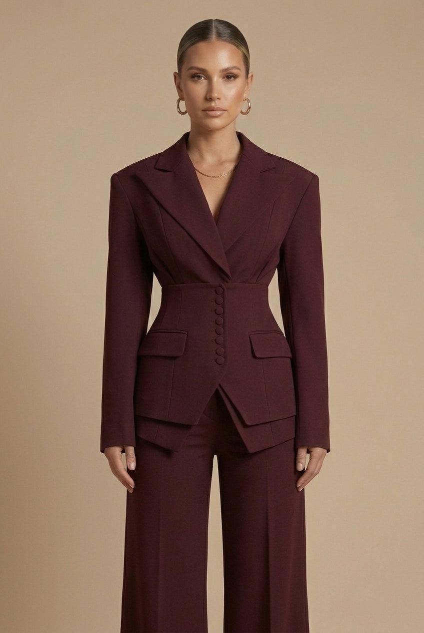Isabel | Traje de chaqueta y pantalón de mujer - view 10