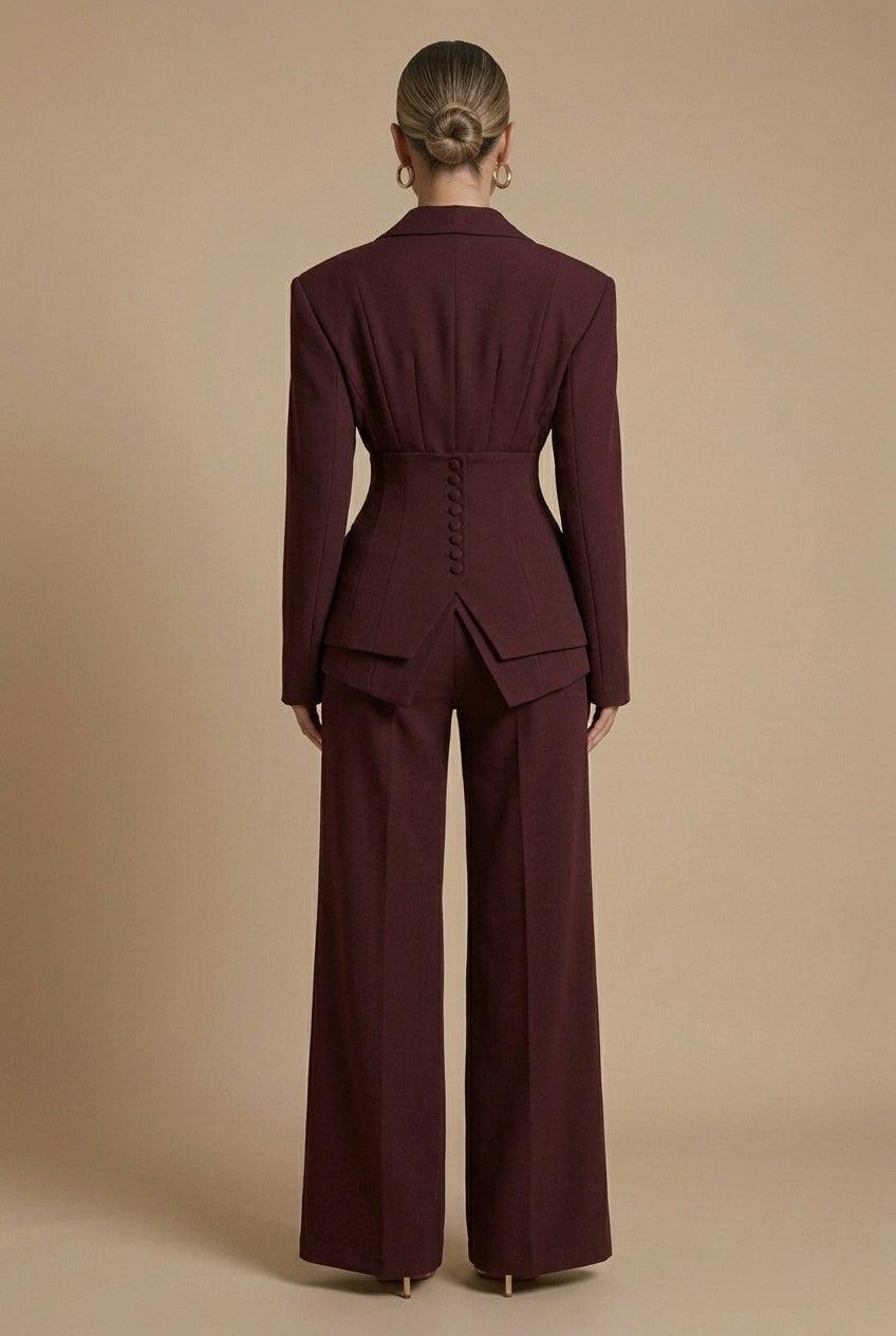 Isabel | Traje de chaqueta y pantalón de mujer - view 7