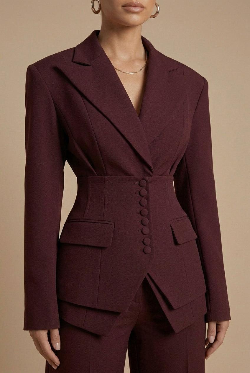 Isabel | Traje de chaqueta y pantalón de mujer - view 9