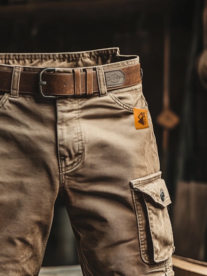 Jaime | Pantalones cortos cargo de hombre - view 4