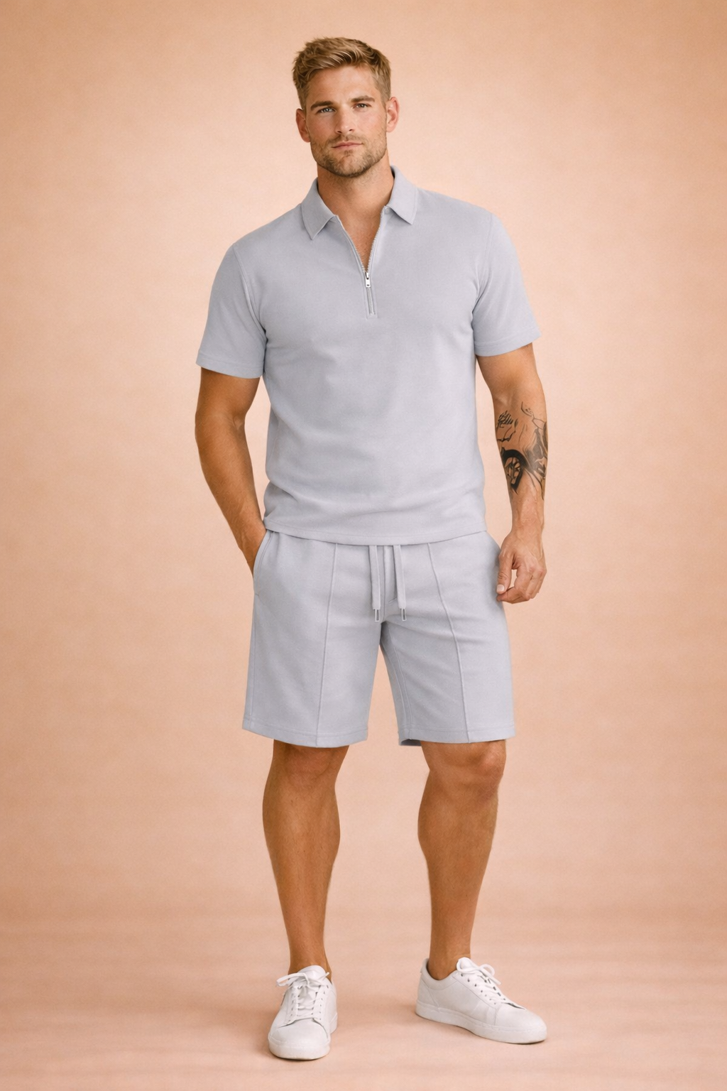 José | Conjunto de polo y short de hombre - view 5
