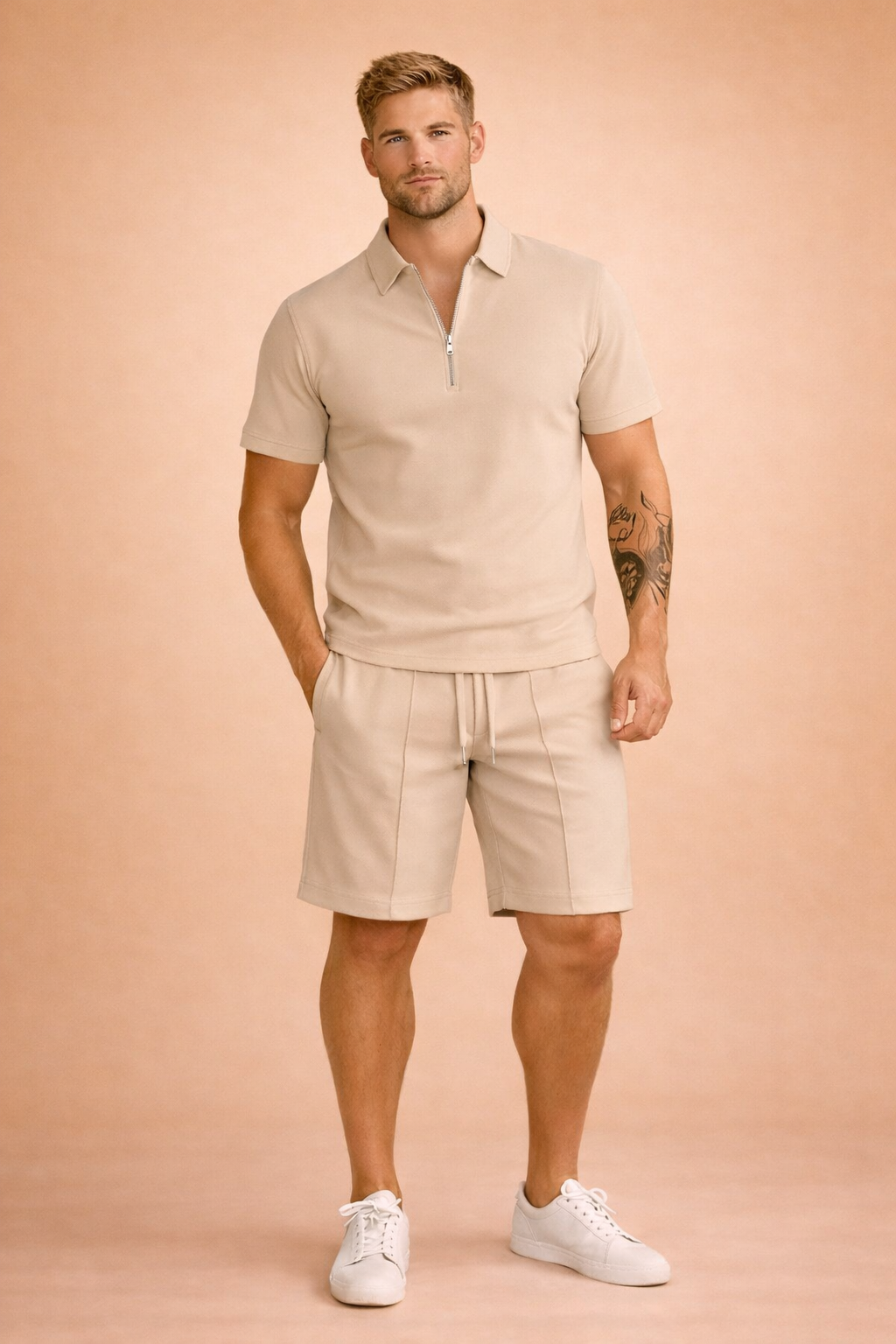 José | Conjunto de polo y short de hombre - view 9