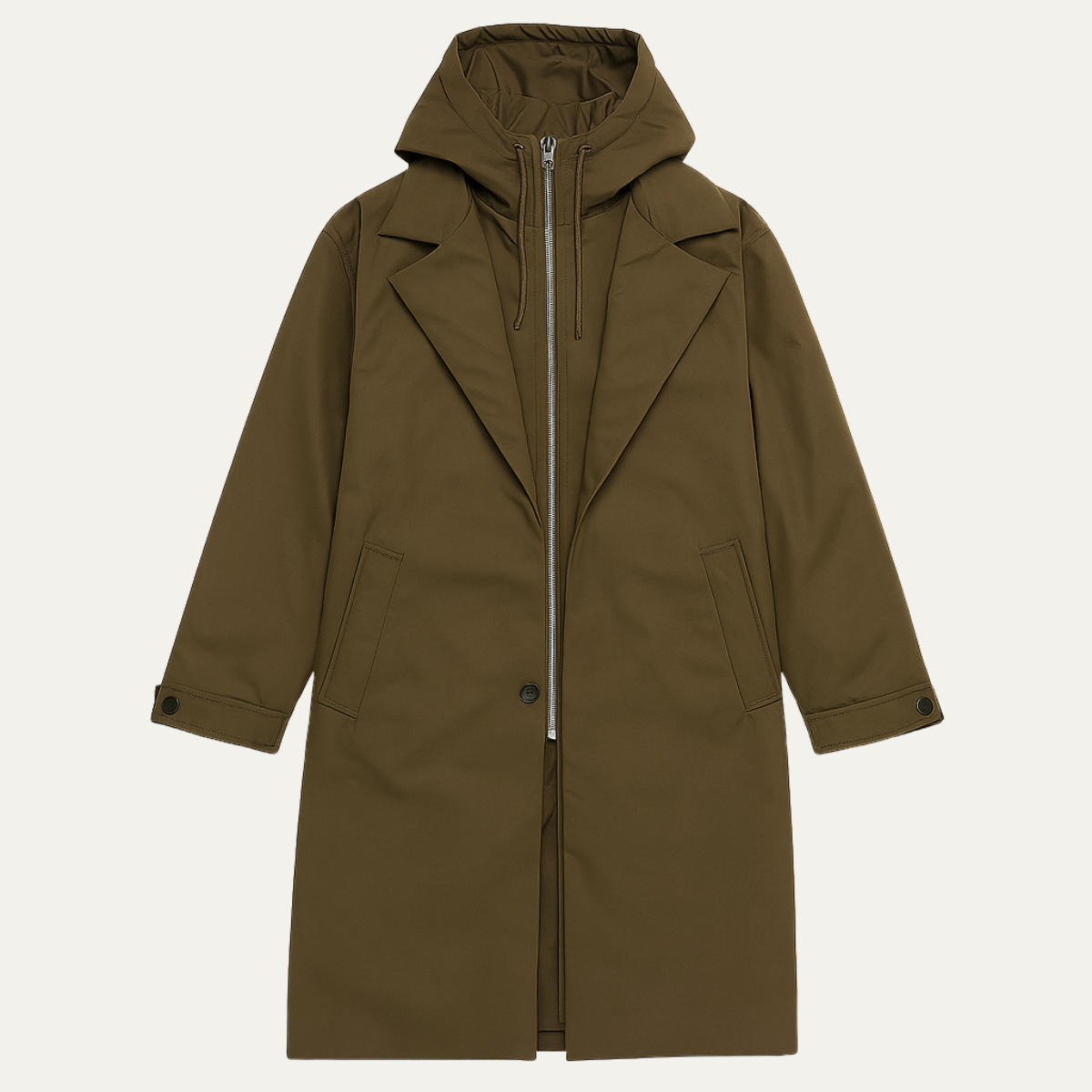 Leandro | Parka de hombre con capucha - foto 6
