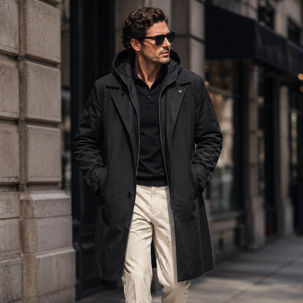 Leandro | Parka de hombre con capucha - foto 7