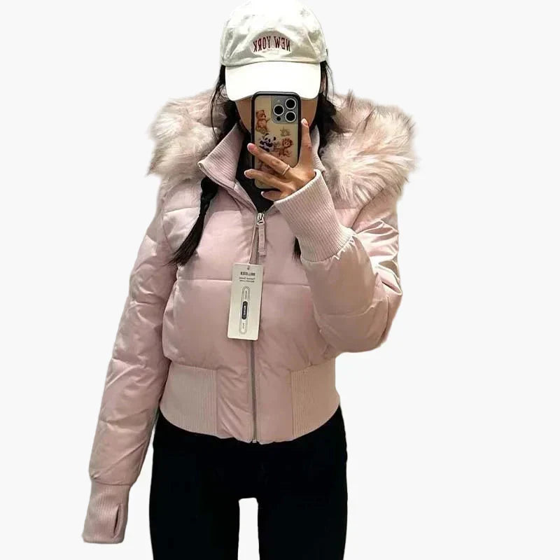 Mireia | Chaqueta acolchada de mujer con capucha - foto 3