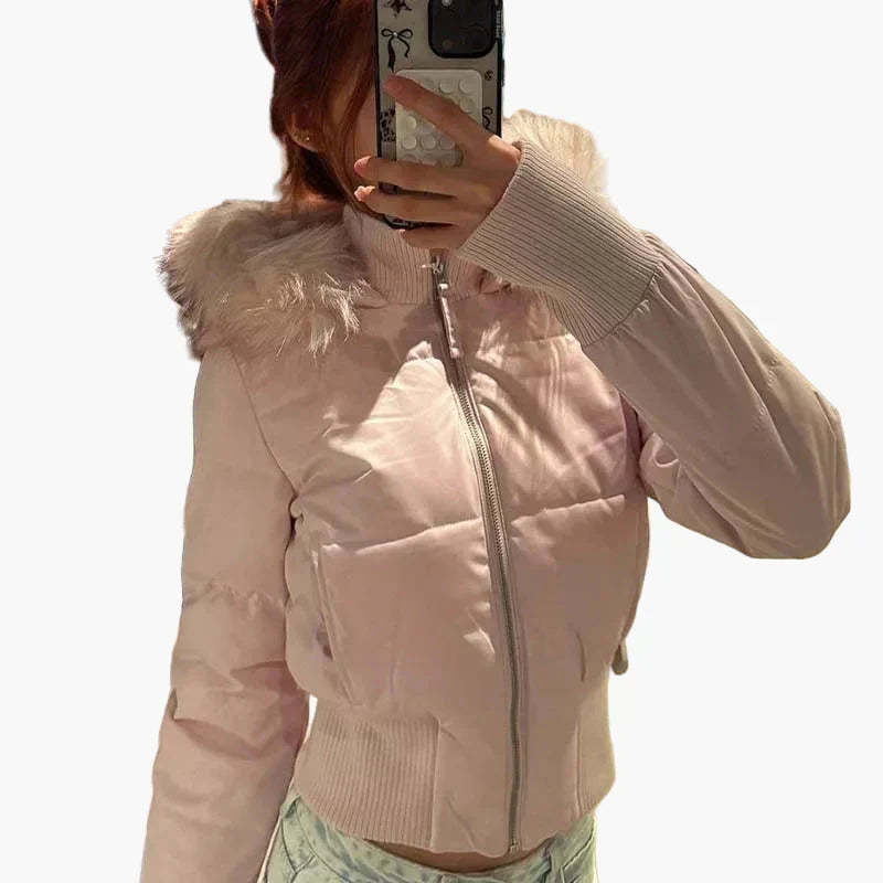 Mireia | Chaqueta acolchada de mujer con capucha - foto 4