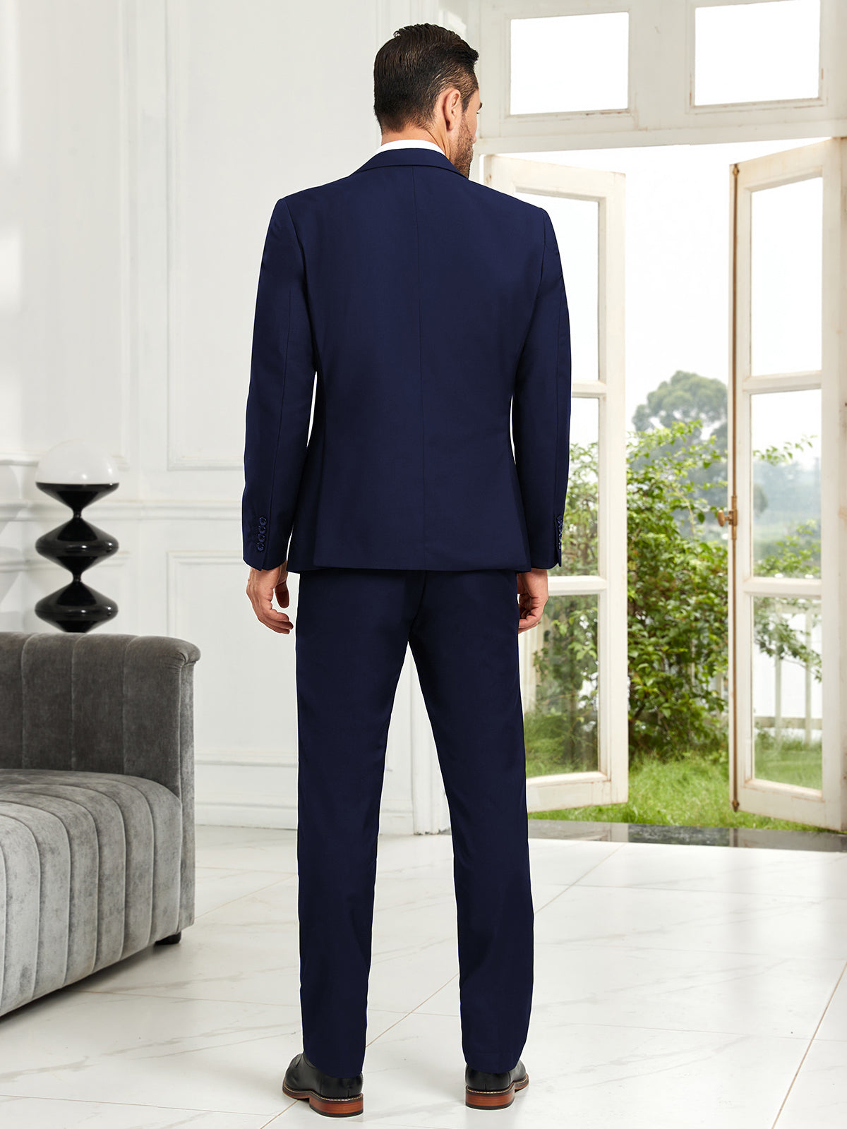 Néstor | Traje de tres piezas de hombre slim fit - foto 37