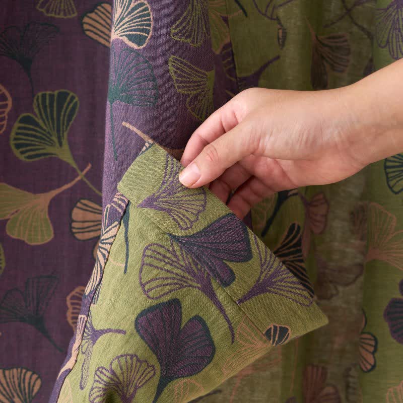 Nilo | Bata kimono de algodón de mujer - foto 20