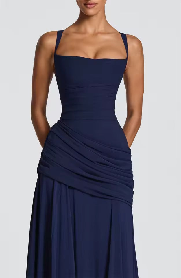 Nuria | Vestido maxi de mujer con escote de corazón - view 10