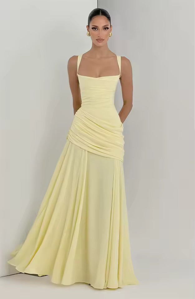 Nuria | Vestido maxi de mujer con escote de corazón - view 7