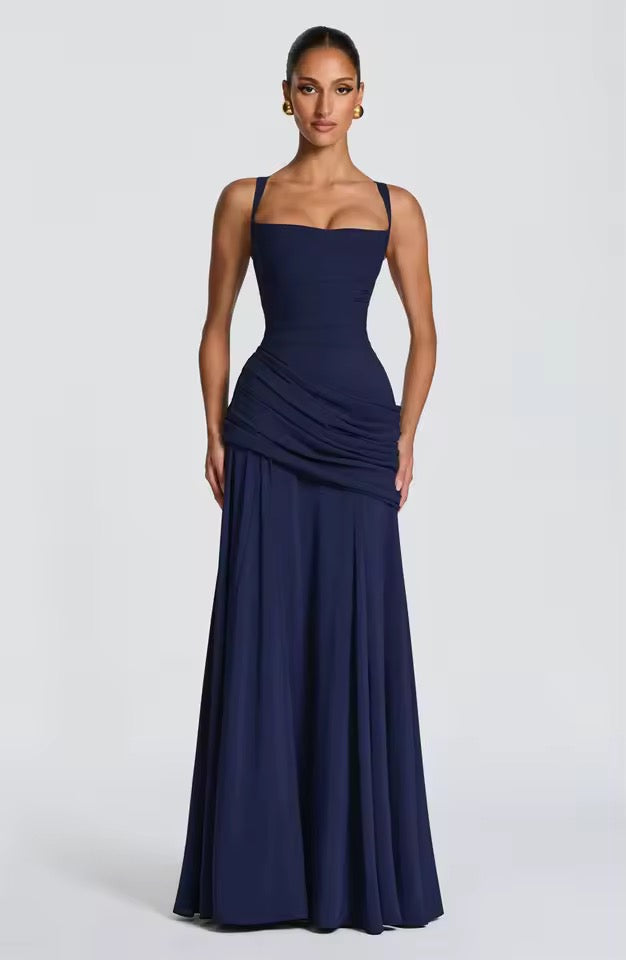 Nuria | Vestido maxi de mujer con escote de corazón - view 8