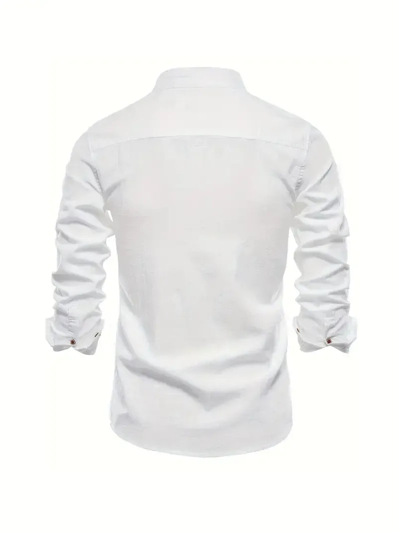 Óliver | Camisa de hombre de manga larga, corte slim - foto 12