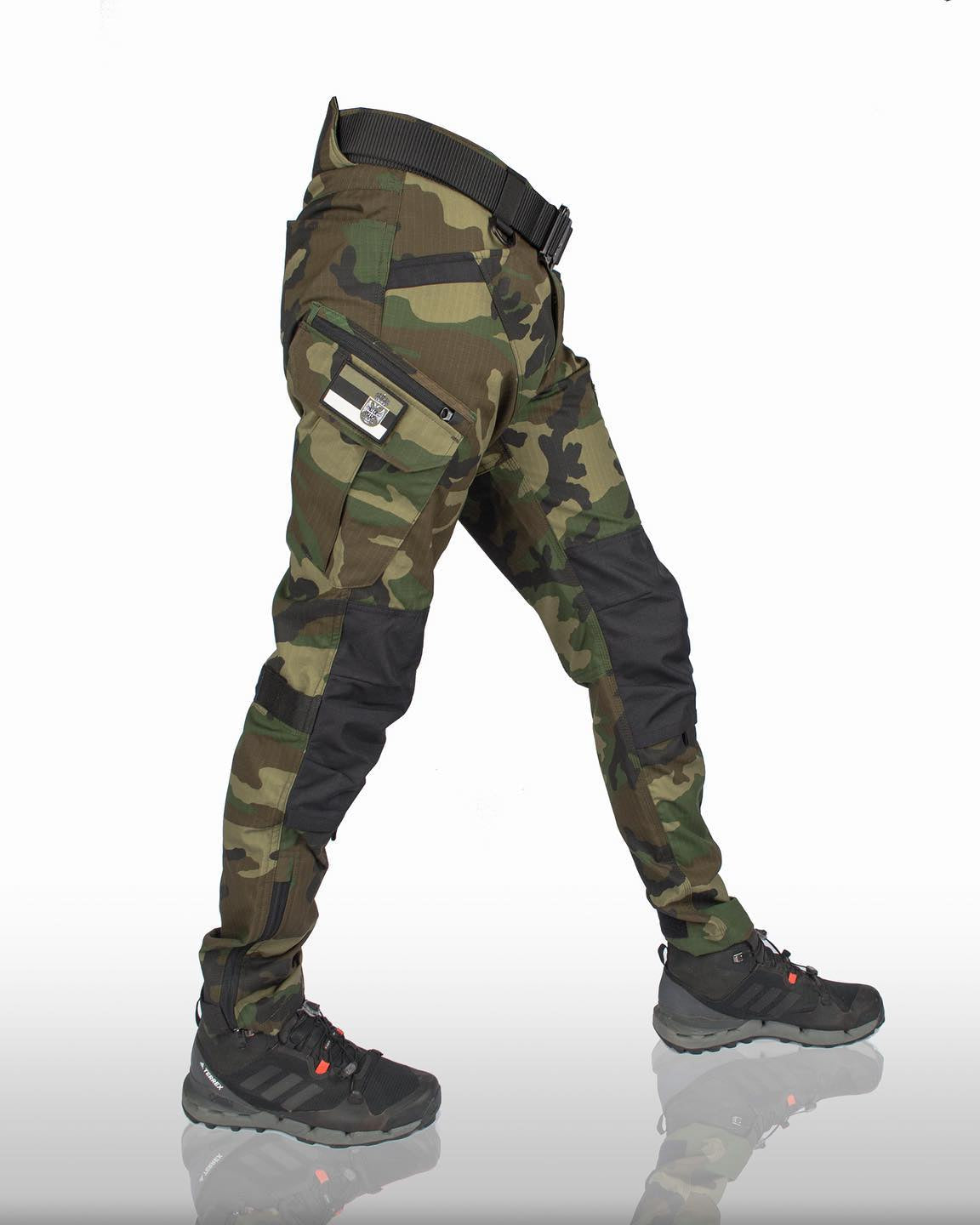 Pedro | Pantalón cargo táctico de hombre - Verde militar
