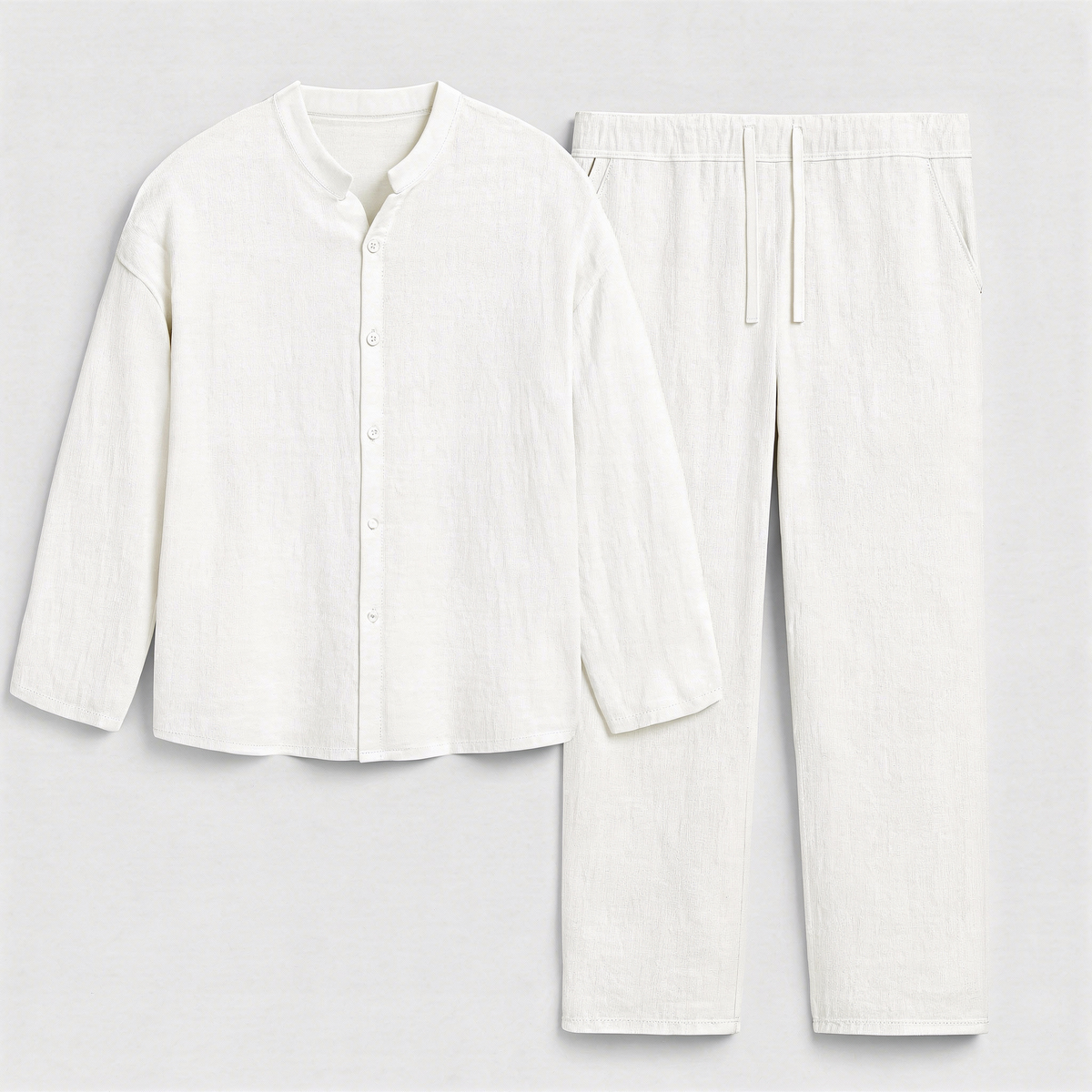 Saúl | Conjunto de lino de hombre, dos piezas - foto 5