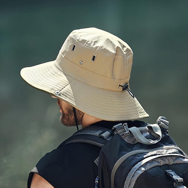 Tomasz | Sombrero de ala ancha para el sol - Caqui