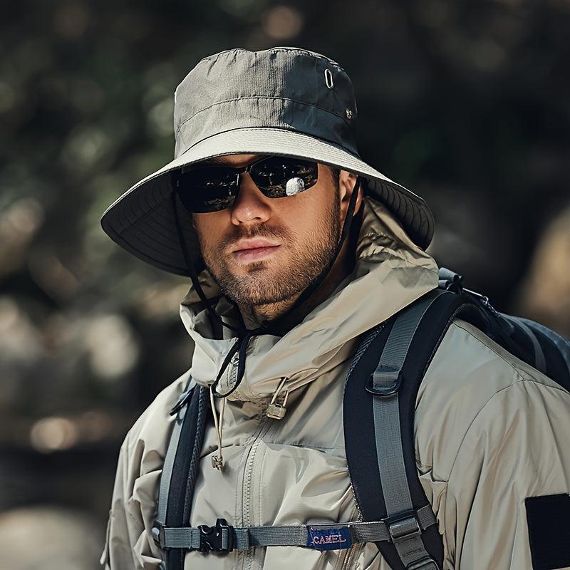 Tomasz | Sombrero de ala ancha para el sol - Verde militar