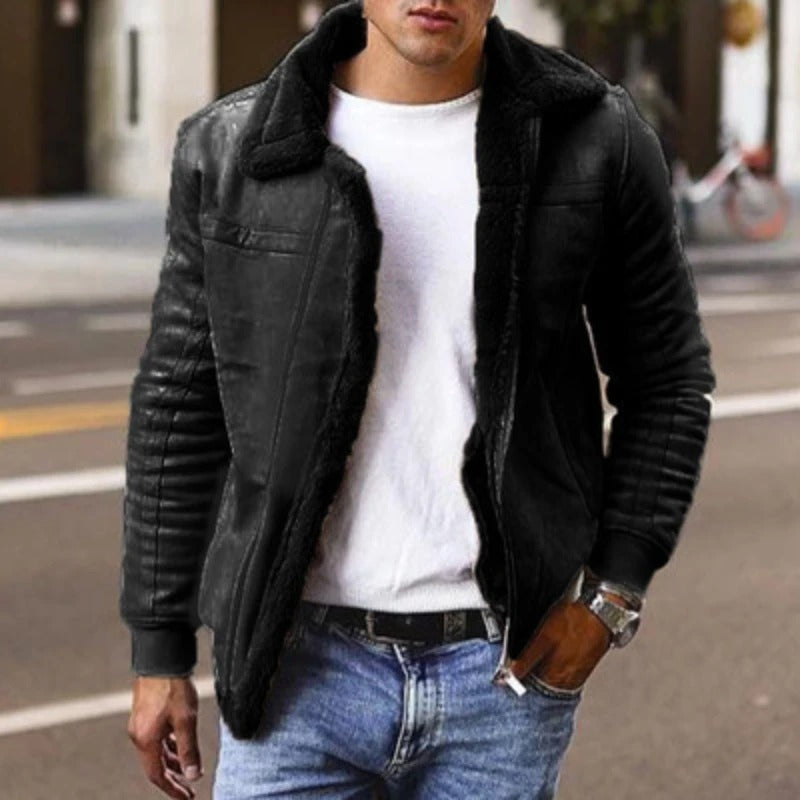 Valentín | Chaqueta de invierno de hombre con borrego - foto 6