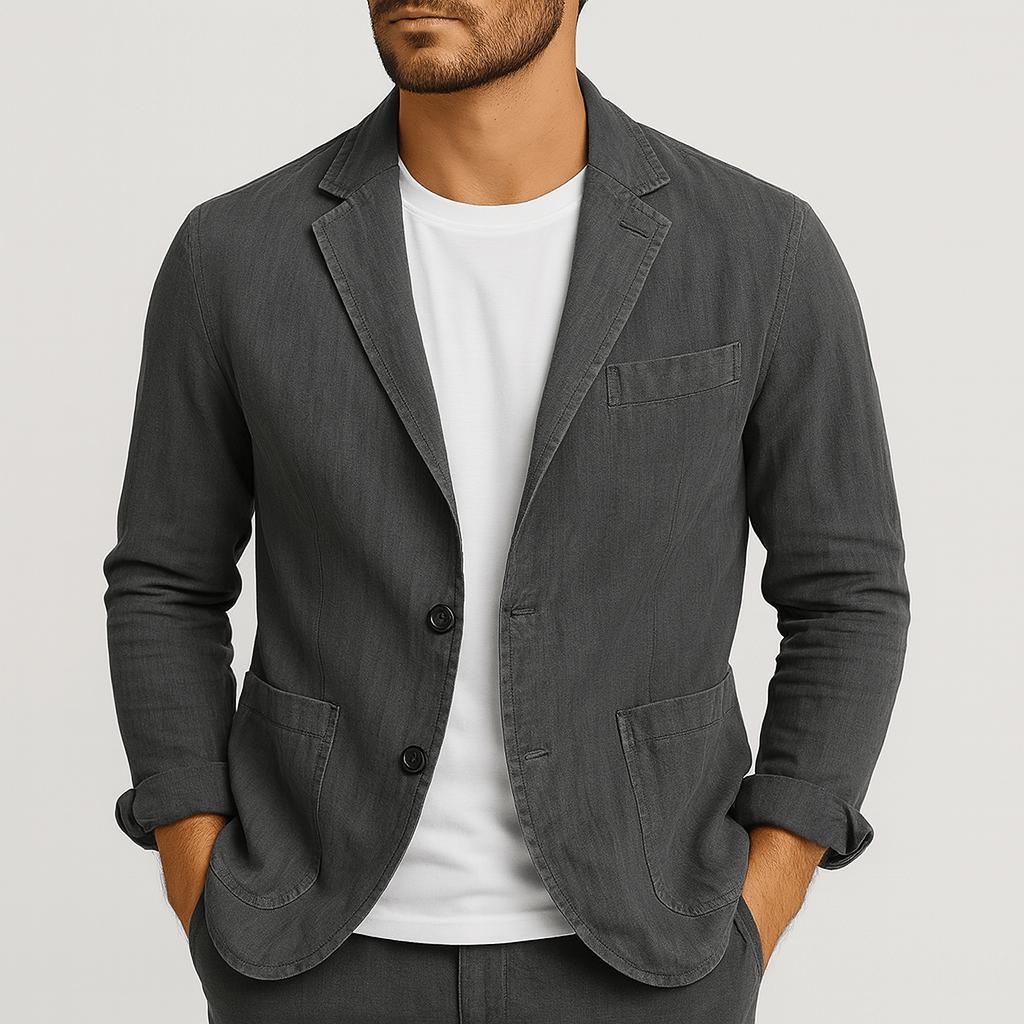 Vicente | Americana ligera de hombre - Gris