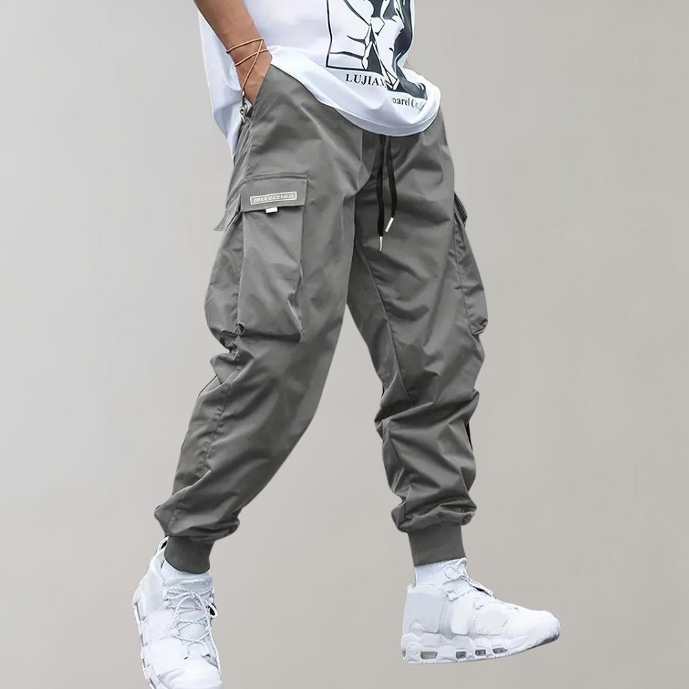 Yago | Pantalón cargo jogger de hombre - Gris